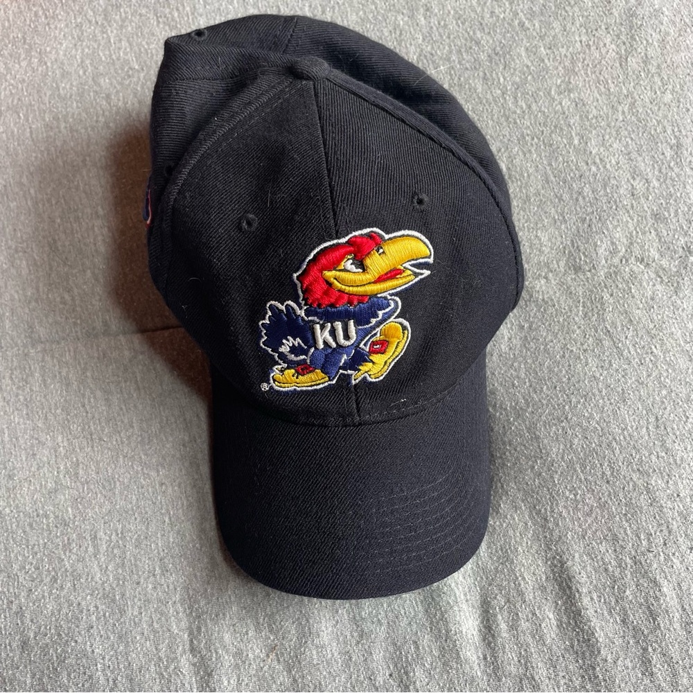 Zephyr Black KU Jayhawks‎ Hat